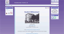 Desktop Screenshot of grunelius.frankfurt.schule.hessen.de