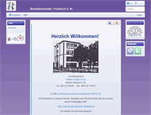 Tablet Screenshot of grunelius.frankfurt.schule.hessen.de