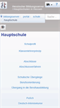 Mobile Screenshot of hauptschule.bildung.hessen.de