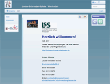 Tablet Screenshot of louise-schroeder.wiesbaden.schule.hessen.de