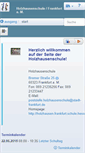 Mobile Screenshot of holzhausen.frankfurt.schule.hessen.de