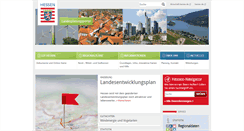 Desktop Screenshot of landesplanung.hessen.de