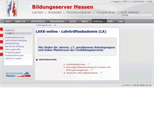 Tablet Screenshot of afl.lakk.bildung.hessen.de