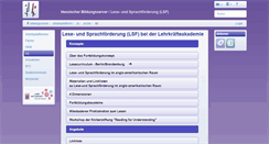 Desktop Screenshot of lsf.bildung.hessen.de