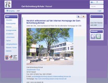 Tablet Screenshot of carl-schomburg.kassel.schule.hessen.de