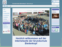 Tablet Screenshot of gs.biedenkopf.schule.hessen.de