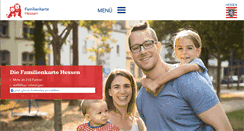 Desktop Screenshot of familienkarte.hessen.de
