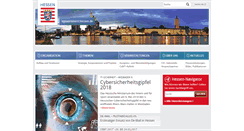 Desktop Screenshot of egovernment.hessen.de