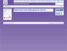 Tablet Screenshot of elc.bildung.hessen.de