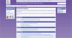 Desktop Screenshot of berufliche.bildung.hessen.de