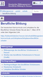 Mobile Screenshot of berufliche.bildung.hessen.de