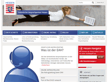 Tablet Screenshot of eah.hessen.de