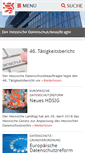 Mobile Screenshot of datenschutz.hessen.de