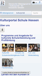 Mobile Screenshot of kultur.bildung.hessen.de