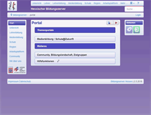 Tablet Screenshot of dms-portal.bildung.hessen.de