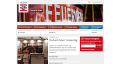 Desktop Screenshot of feuerwehr.hessen.de