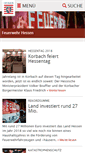 Mobile Screenshot of feuerwehr.hessen.de